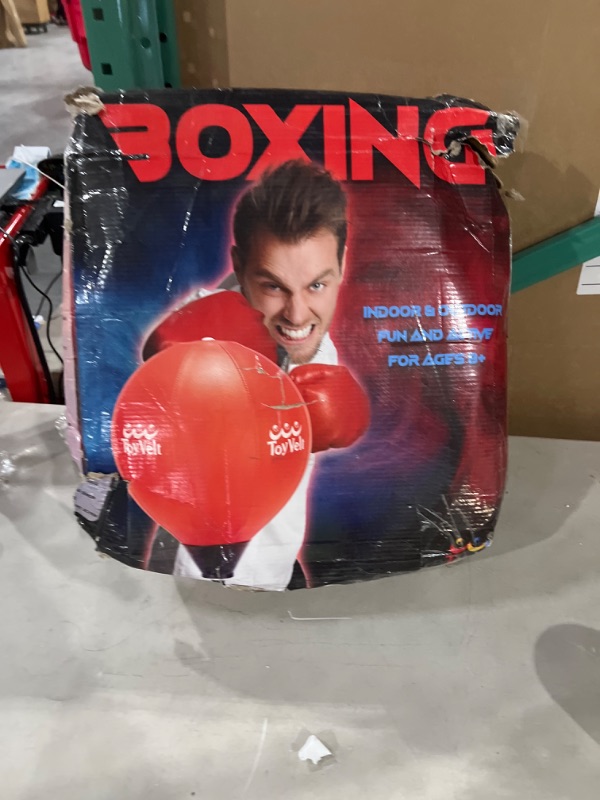 Photo 2 of *** PARTS ONLY ***ToyVelt Punching Bag for Kids and Adults Boxing Set with Adjustable Standing Base, Boxing Gloves, Hand Pump