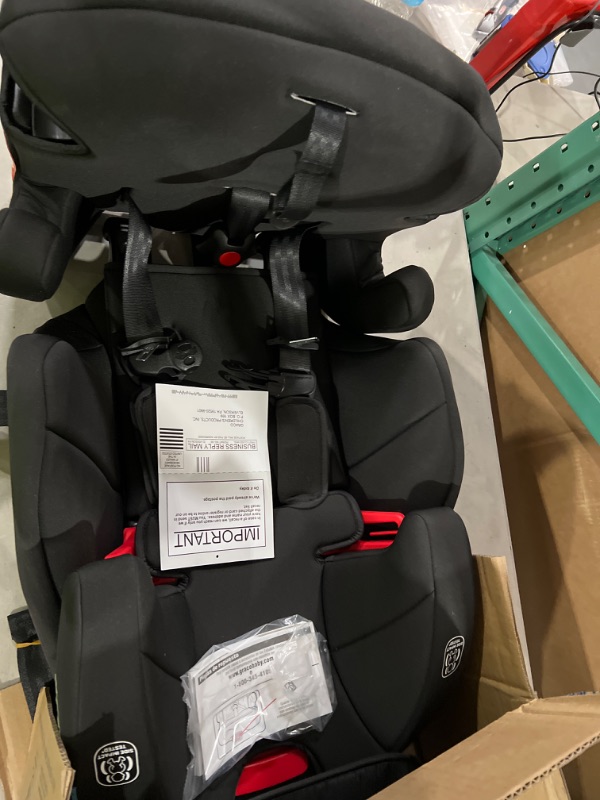 Photo 2 of Graco Tranzitions 3 in 1 Harness Booster Seat, Proof Tranzitions Black