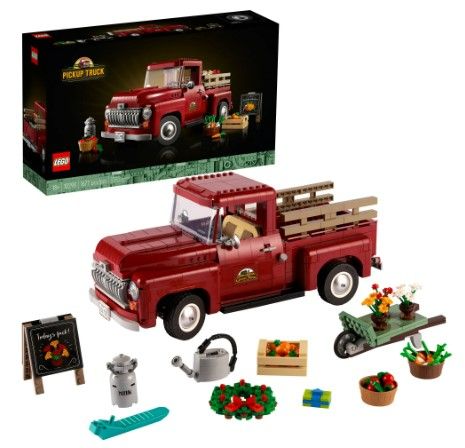 Photo 1 of LEGO Pickup Truck 10290 Authentic Vintage 1950s Pickup Truck(1 677 Pieces)