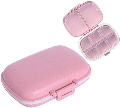 Photo 1 of 4.5 out of 5 stars2 Reviews
8 Grids Travel Pill Organizer Portable Daily Medicine Organizer Moisture Waterproof Small Pill Case for Purses Pocket Compact Medicine Vitamin Holder Container