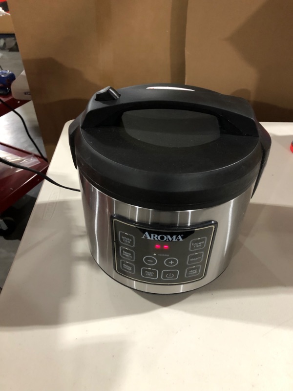 Photo 1 of Aroma Housewares 20 Cup Cooked (10 cup uncooked) Digital Rice Cooker, Slow Cooker, Food Steamer