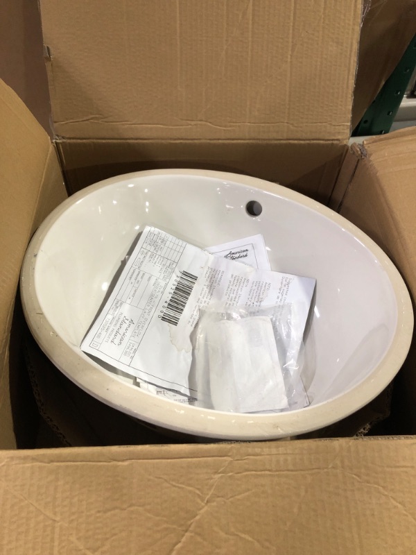 Photo 1 of Bathroom Vessel Sink, 16.5" Artistic Glass Bathroom Bowl Basin with Faucet, Mounting Ring and Pop Up Drain, Brown