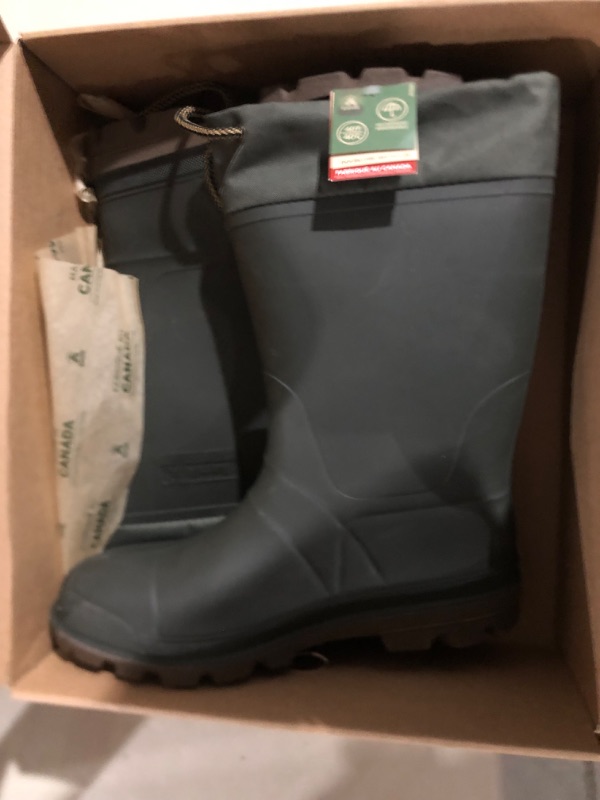 Photo 2 of Kamik Men's Icebreaker insulated winter boots 13 Khaki/Brown