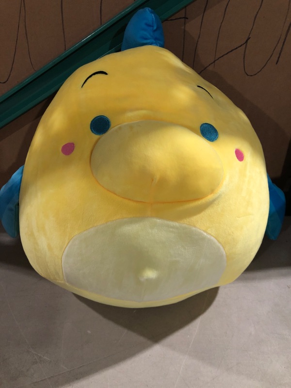 Photo 2 of Disney the Little Mermaid Squishmallows Flounder 6.5''