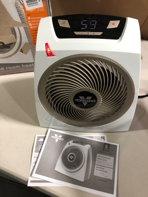 Photo 2 of (PARTS ONLY)Vornado AVH10 Vortex Heater with Auto Climate Control