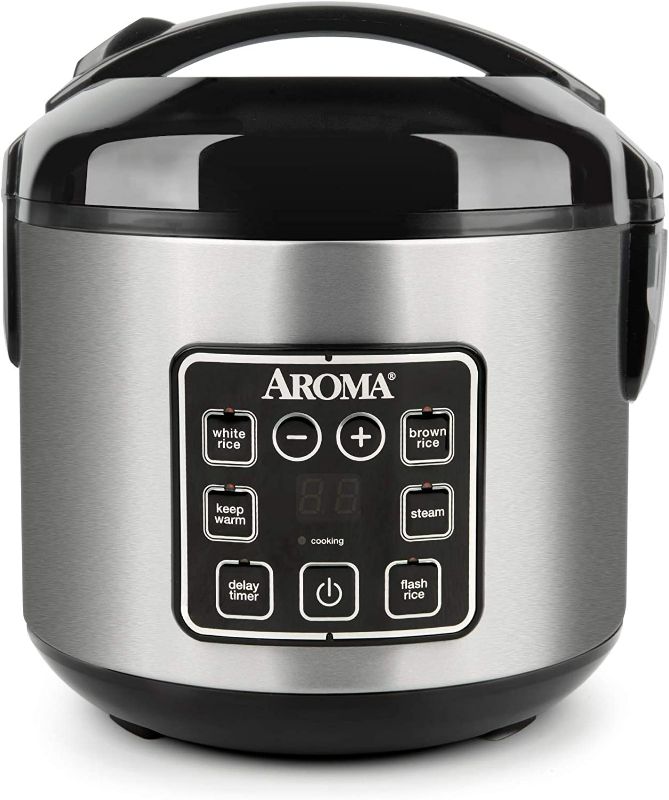 Photo 1 of !!!SEE CLERK NOTES!!!
Aroma Housewares ARC-914SBD Digital Cool-Touch Rice Grain Cooker and Food Steamer