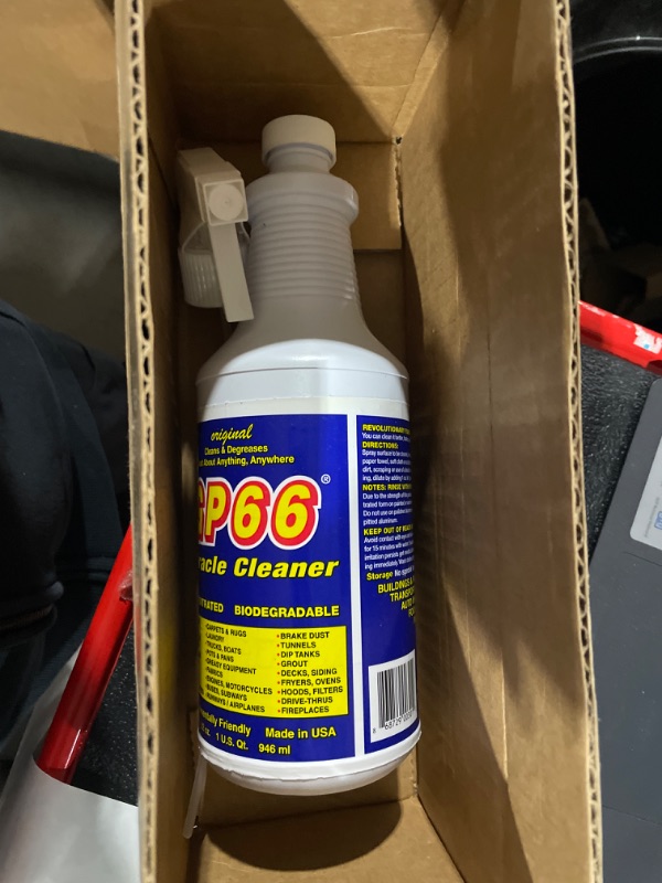 Photo 2 of GP66 Green Miracle Cleaner Super Size! (32 oz.) Powerful American Made Heavy Duty All Purpose Cleaner Cleans Over 1,000 Surface Types 32 Fl Oz (Pack of 1)