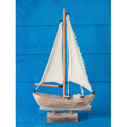 Photo 1 of Attraction Design Home Handcrafted Nautical Sail Boat
