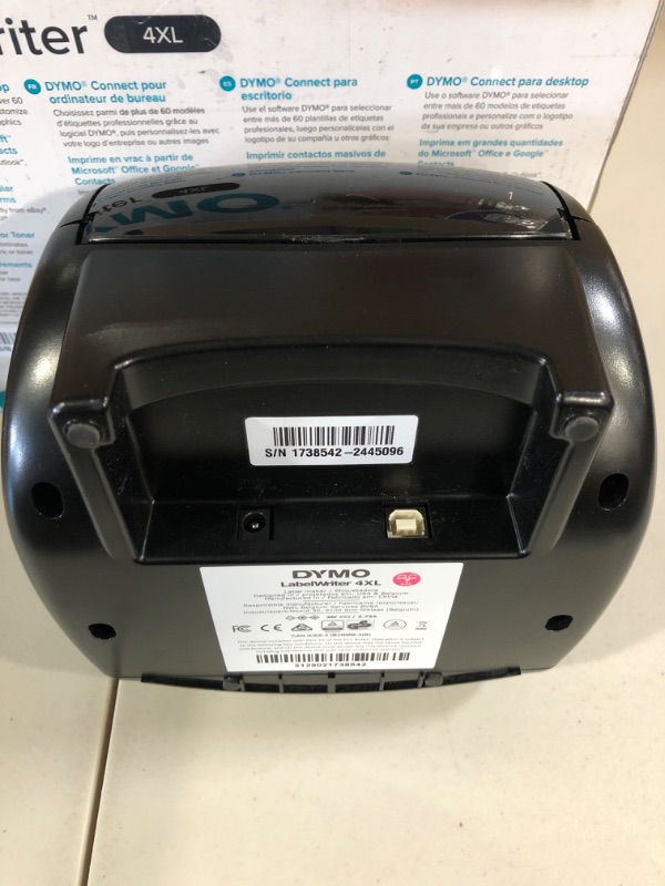 Photo 5 of DYMO 1755120 LabelWriter 4XL Thermal Label Printer 4XL Machine