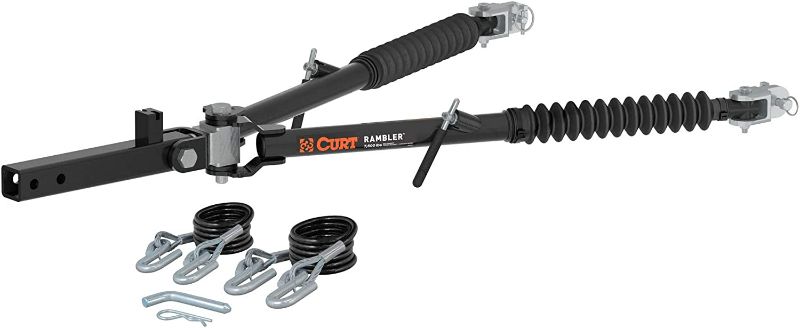 Photo 1 of CURT 70001 Rambler Steel RV Tow Bar, 7,500 Pounds, 2-Inch Shank