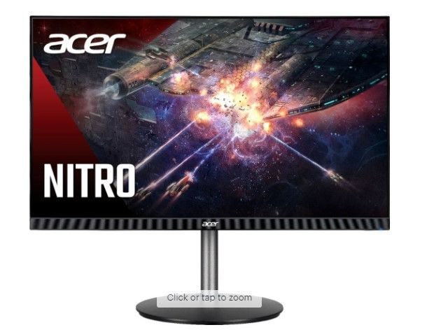 Photo 1 of Acer - Nitro XF243Y Pbmiiprx 23.8" Full HD IPS Monitor with AMD Radeon FREESYNC- 165Hz NOT IN ORGINAL BOX