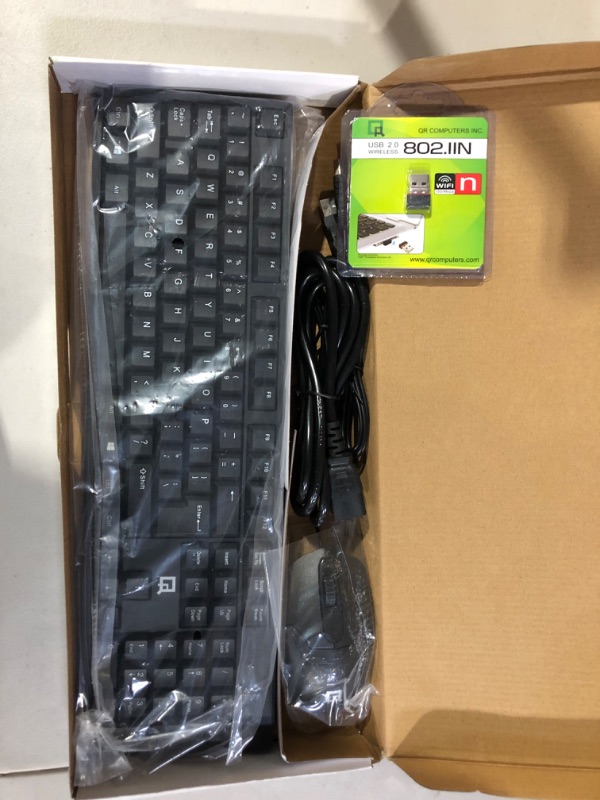 Photo 2 of QR-70 WIRED KEYBOARD WITH OPTICAL MOUSE 