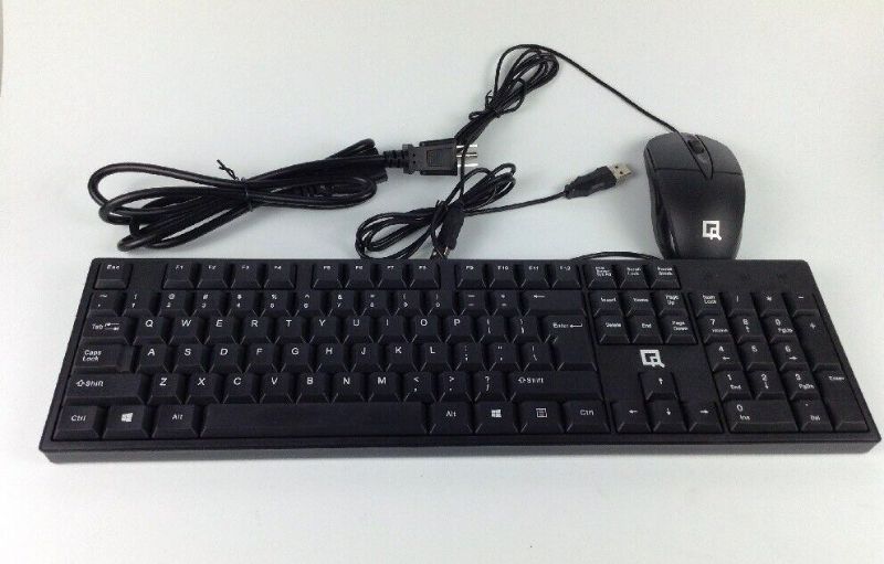 Photo 1 of QR-70 WIRED KEYBOARD WITH OPTICAL MOUSE 