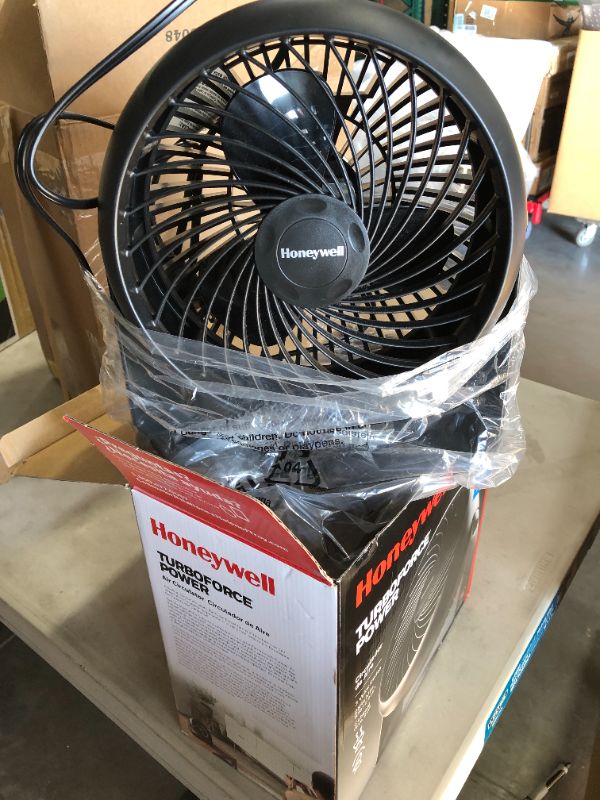 Photo 2 of Honeywell HT-900 TurboForce Air Circulator Fan Black, Small