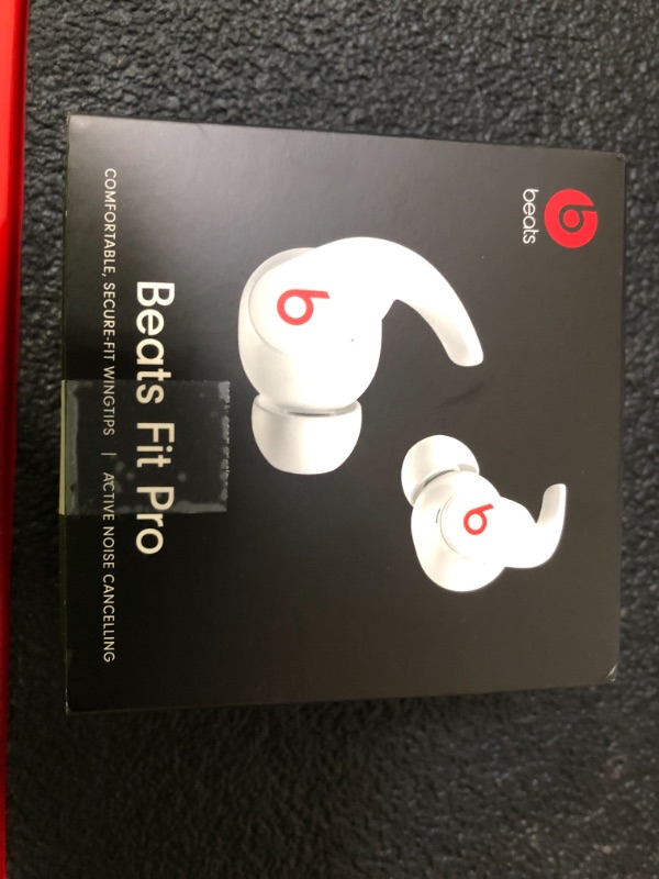 Photo 1 of Beats Fit Pro True Wireless Earbuds �— Beats White