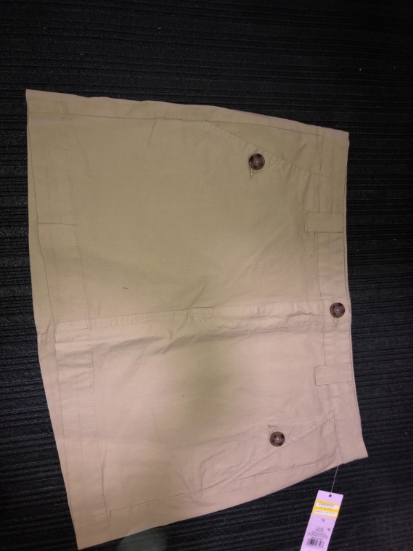 Photo 2 of Women's High-Rise Chino Mini Skirt- SIZE 0