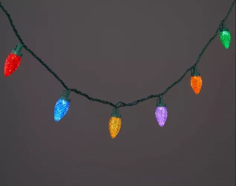 Photo 1 of 25ct LED C9 Faceted String Lights - Wondershop™
