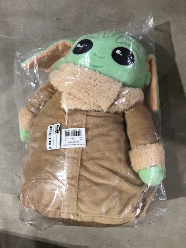 Photo 2 of Kids Star Wars: The Mandalorian Baby Yoda Plush Backpack - Green