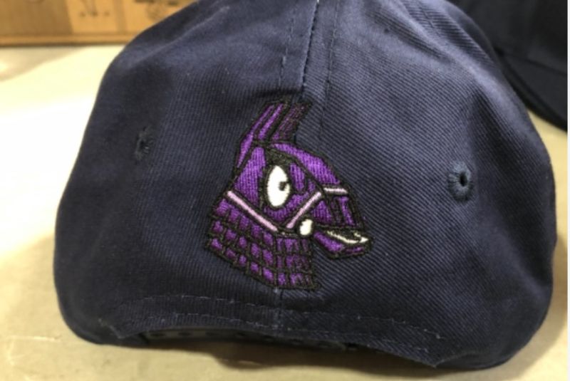 Photo 2 of Kids Fortnite Baseball Hat - Navy