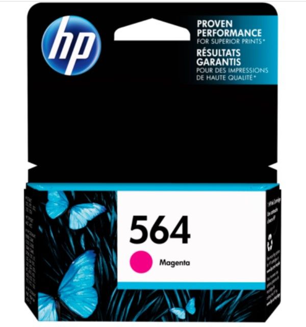 Photo 1 of HP 564 Photosmart Single Ink Cartridge - Magenta (CB319WN)