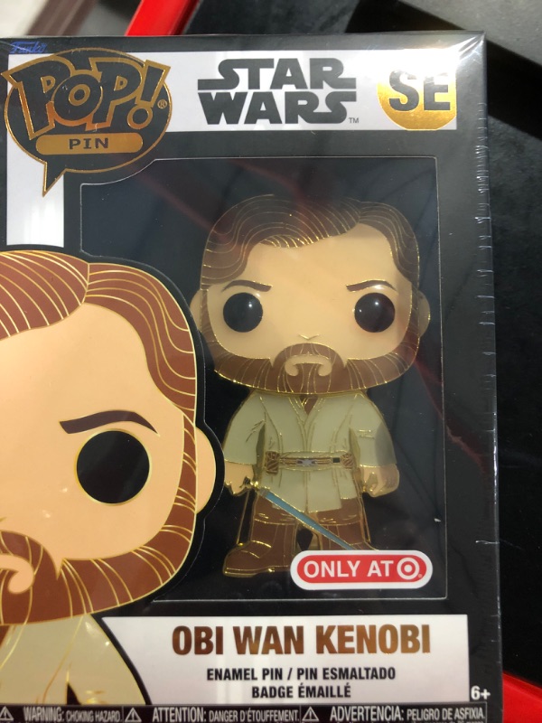 Photo 2 of Funko POP! Pins: Star Wars - Obi-Wan Kenobi