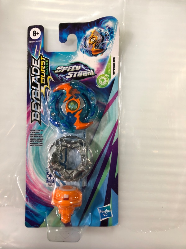 Photo 2 of Beyblade Burst Surge Speedstorm Wyvron W6 Single Pack