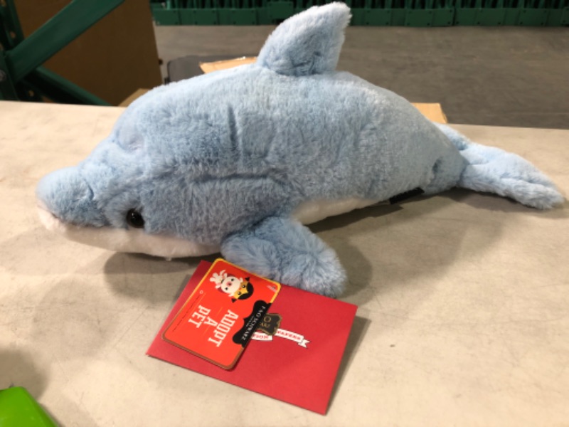 Photo 2 of FAO Schwarz Adopt A Wild Pal Endangered Dolphin - 15&#34; Toy Plush