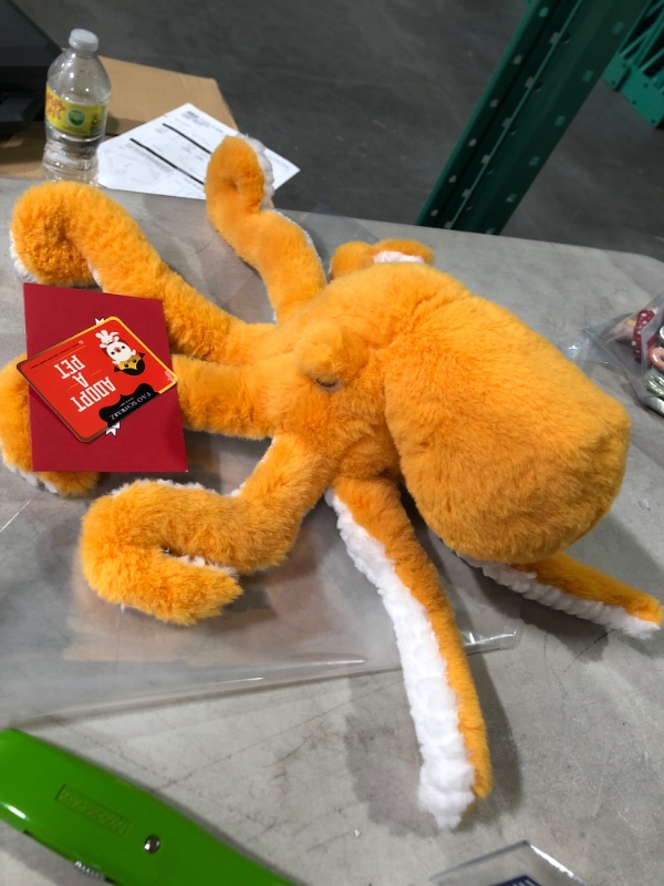 Photo 2 of FAO Schwarz Adopt A Wild Pal Endangered Octopus - 15&#34; Toy Plush