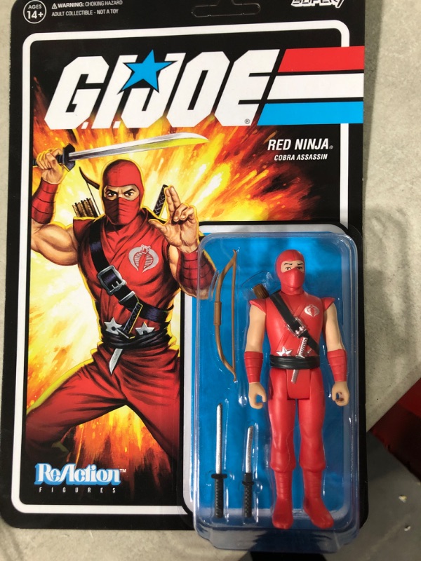 Photo 2 of G.I. Joe ReAction Figures - Red Ninja (Target Exclusive)