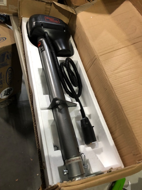 Photo 3 of **SEE NOTE** SuperHandy Trailer Power Tongue Jack Electric Manual A-Frame 3500LBS Capacity DC 12V Trailer, RV, Camper or Boat Mountable Includes LED Work Light, 48" Inch Power Cord, 7-Pin Vehicle Connector