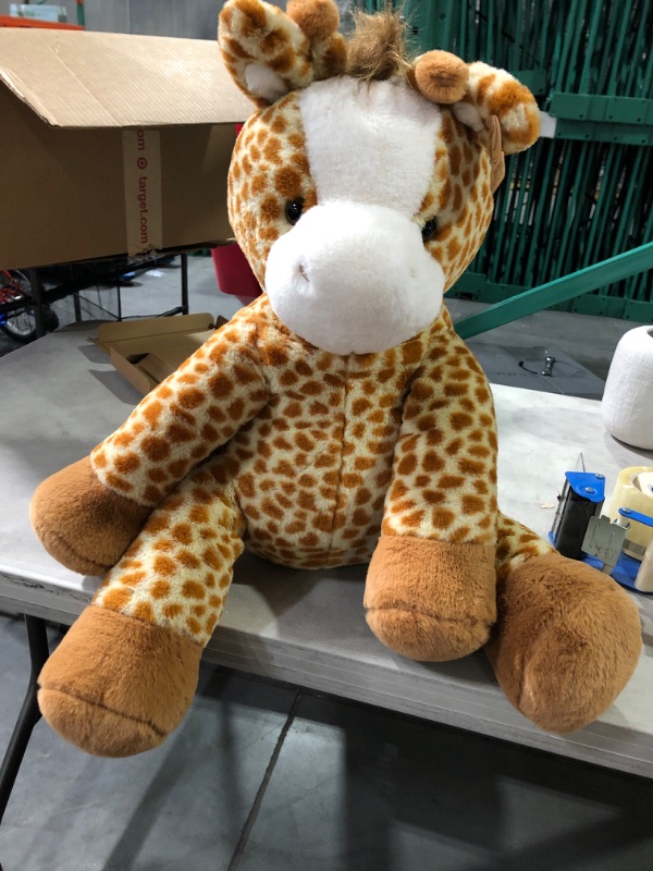 Photo 2 of Animal Adventure Wild Jungle Jumbo Giraffe Stuffed Animal