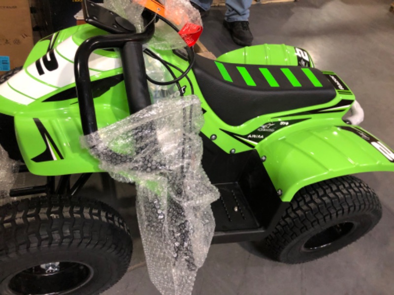 Photo 1 of "POWER TESTED"
Razor Dirt Quad Electric Four-Wheeled Off-Road Vehicle - green
