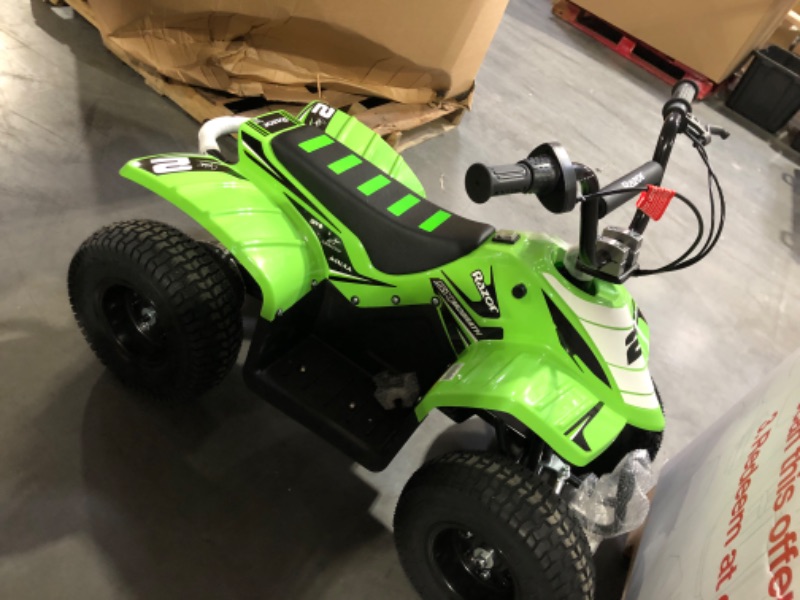 Photo 5 of "POWER TESTED"
Razor Dirt Quad Electric Four-Wheeled Off-Road Vehicle - green
