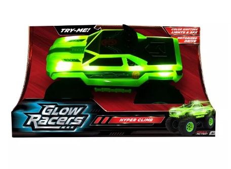 Photo 1 of Maxx Action Glow Racers Hyper Climb Motorized Monster Truck Toy Vehicle

