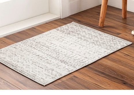 Photo 2 of Bodrum Moroccan Area Rug in Gray 2x3 