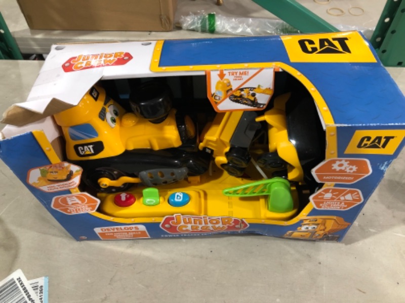 Photo 1 of Cat Construction Power Track Friends Preschool Train Set Cat Jr. Train Set
