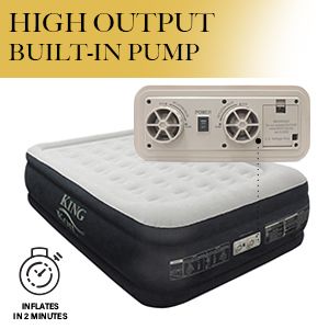 Photo 1 of King Koil Queen Air Mattress with Built-in Pump