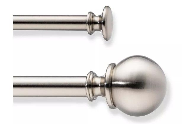 Photo 1 of Ball Double Curtain Rod - Threshold™

