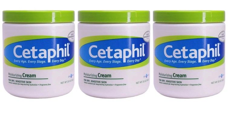 Photo 1 of Cetaphil Moisturizing Cream for Dry, Sensitive Skin, 20 Ounce, (Pack of 3)
