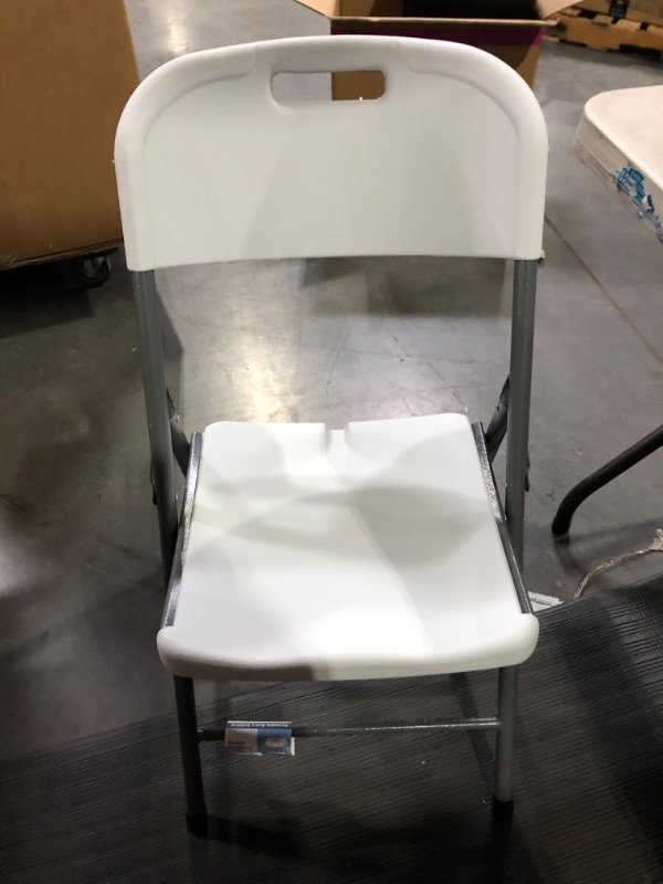 Photo 2 of Folding Chair Off-White - Plastic Dev Group