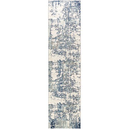 Photo 1 of Abbie & Allie Rugs Traver Tvr-2300 Navy 2'7" X 12' Runner Area Rug
