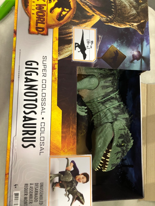 Photo 2 of Jurassic World: Dominion Super Colossal Giganotosaurus Action Figure