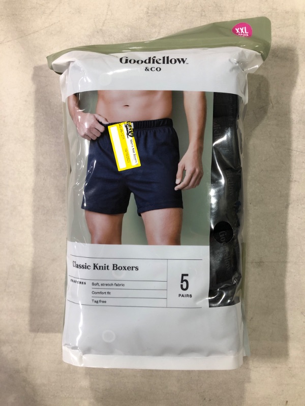 Photo 1 of Men's Knit Boxers 5pk - Goodfellow & Co™ - XXL