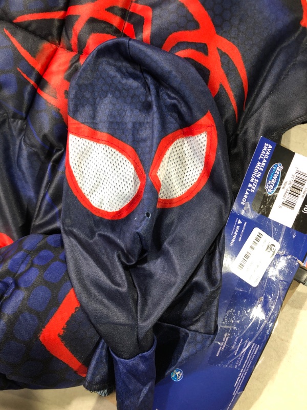 Photo 3 of Marvel Spider-man Across the Spiderverse Miles Morales Costume Child Medium 8-10