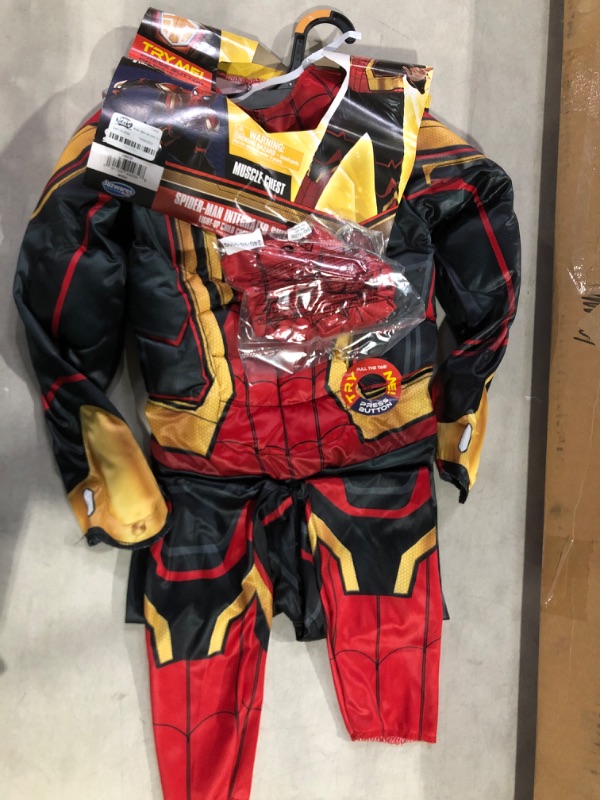 Photo 1 of Marvel’s Halloween Spider-Man Integrated Suit Youth Costume - Size S