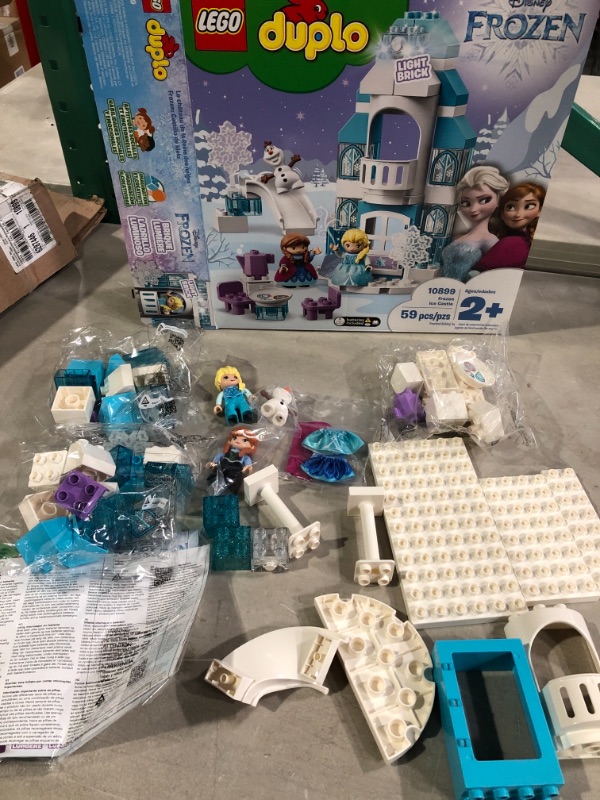 Photo 2 of LEGO DUPLO Disney Frozen Ice Castle 10899 Building Blocks (59 Pieces)