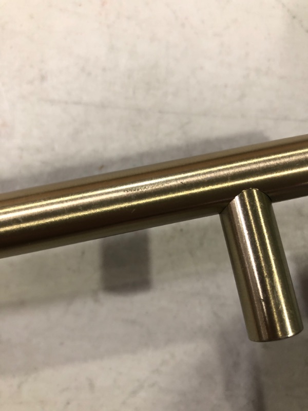 Photo 3 of Amerock | Cabinet Pull | Golden Champagne | 18-7/8 inch (480 mm) Center to Center | Bar Pulls | 1 Pack | Drawer Pull | Drawer Handle | Cabinet Hardware Golden Champagne 18-7/8 in (480 mm) Center-to-Center 1 Pack