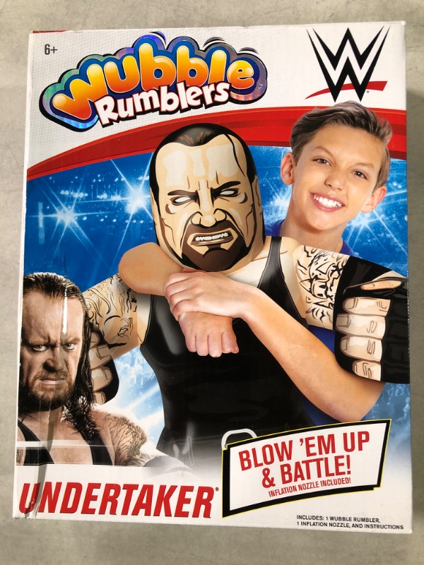 Photo 2 of Wubble Rumblers WWE Undertaker - Ages 6+