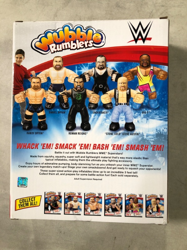 Photo 4 of Wubble Rumblers WWE Undertaker - Ages 6+