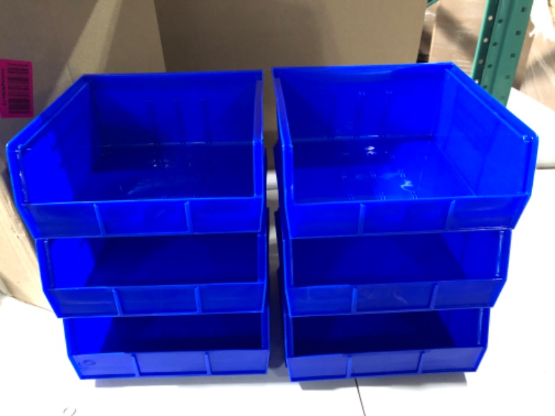 Photo 2 of Akro-Mils AkroBins Plastic Hanging Stackable Storage Organizer Bin